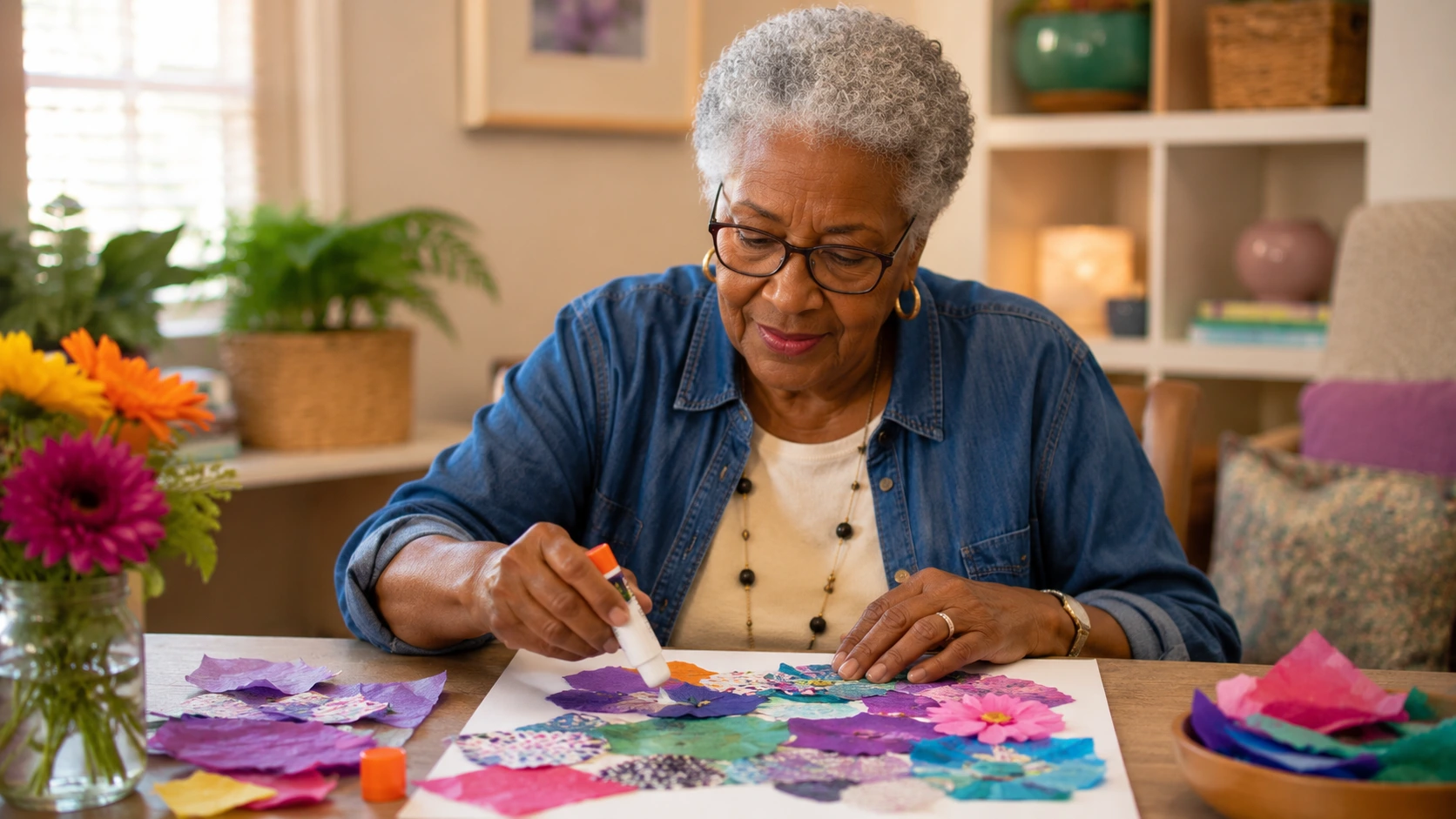 Easy Crafts for Seniors with Dementia