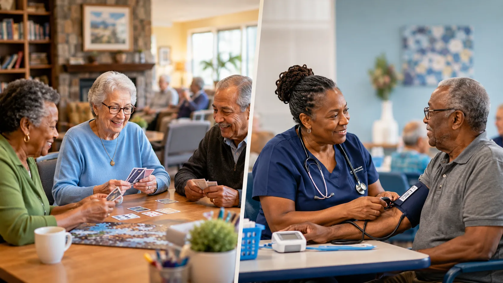 adult day care vs. adult day health care